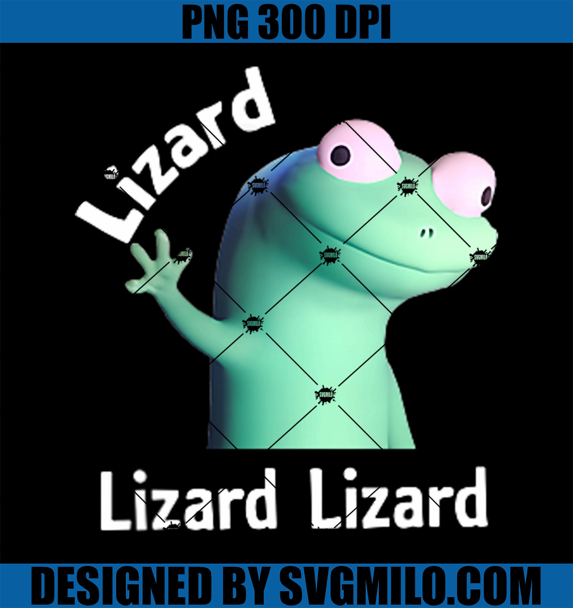 Lizard Lizard Lizard PNG, Funny Meme PNG