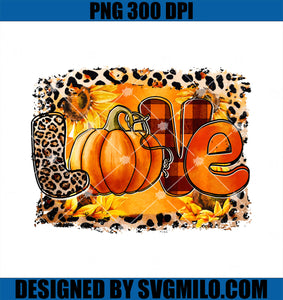 Love Fall Y'All Leopard PNG, Hello Fall Pumpkin PNG, Peace Love Fall PNG