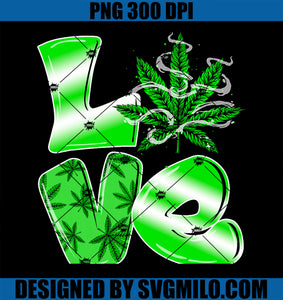 Love Weed Marijuana PNG, Cannabis 420 Stoner PNG