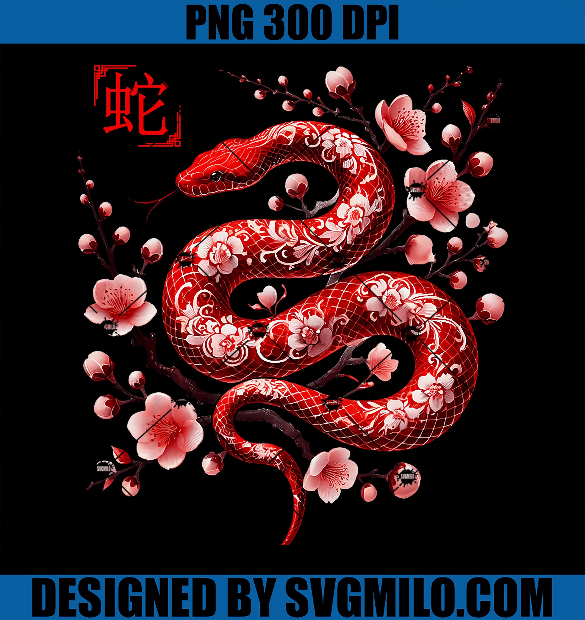 Lunar New Year Happy Chinese New Year Of The Snake 2025 PNG