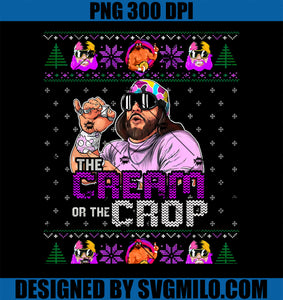 Macho The Cream of The Crop Wrestling PNG, Funny Retro Vintage PNG