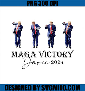 Maga Victory Dance Trump 2024 47th President PNG