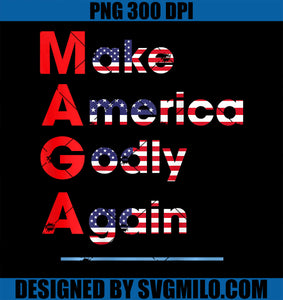 Make America Godly Again PNG