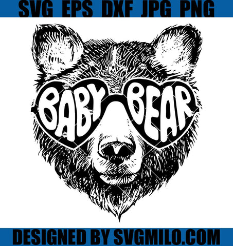 Mama Bear SVG, Baby Bear SVG