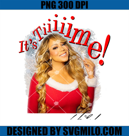 Mariah Carey Official It_s Time 30th Anniversary PNG