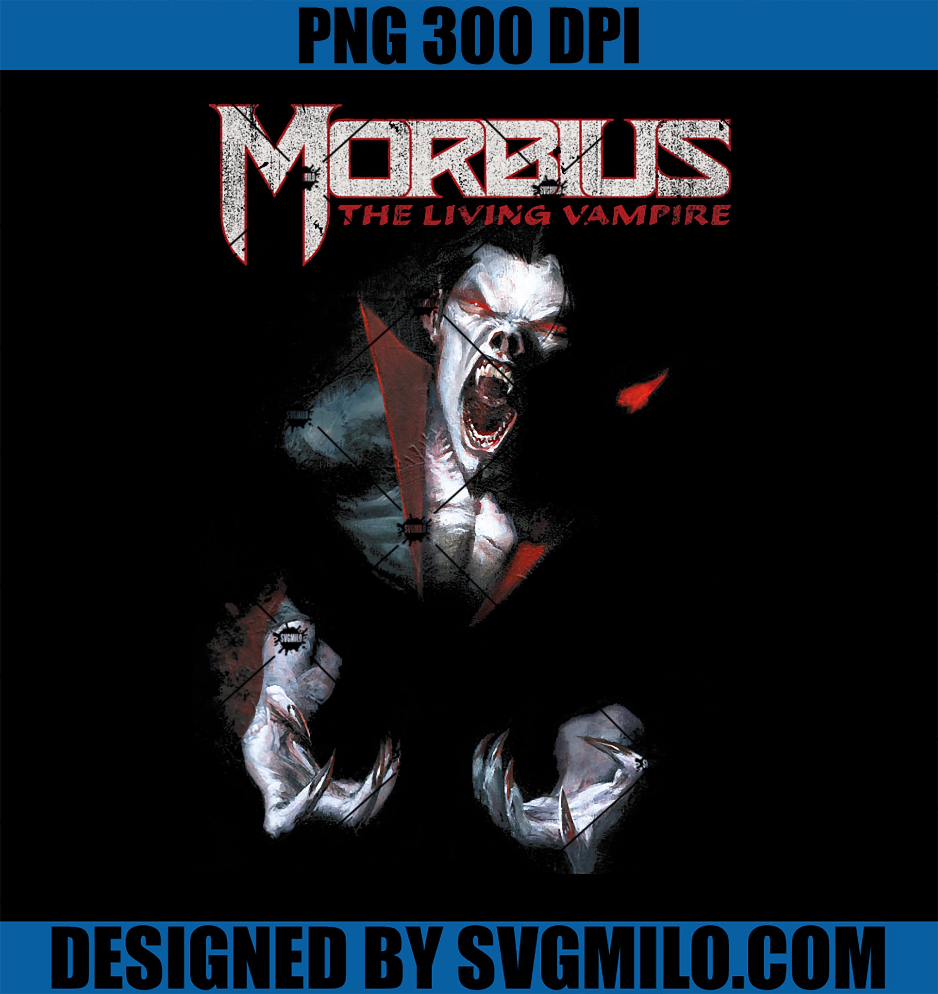 Marvel Morbius The Living Vampire 1 PNG, Comic Cover PNG