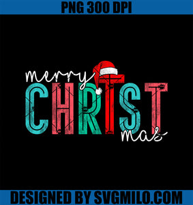 Merry Christ Mas Christian God Matching Christmas Family PNG