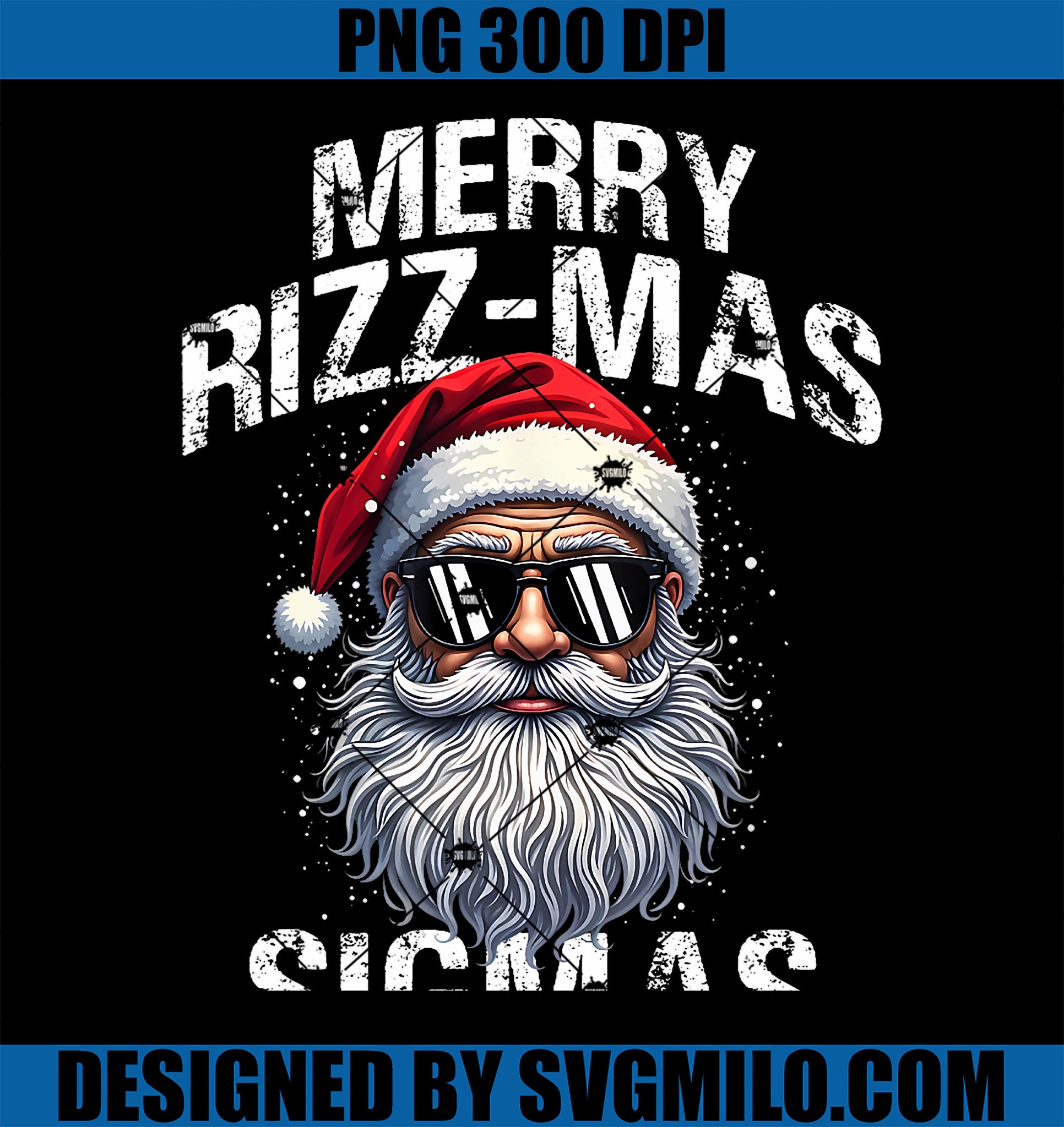 Merry Rizzmas Sigmas PNG