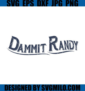 Miranda Lambert Dammit Randy SVG, Dammit Randy SVG