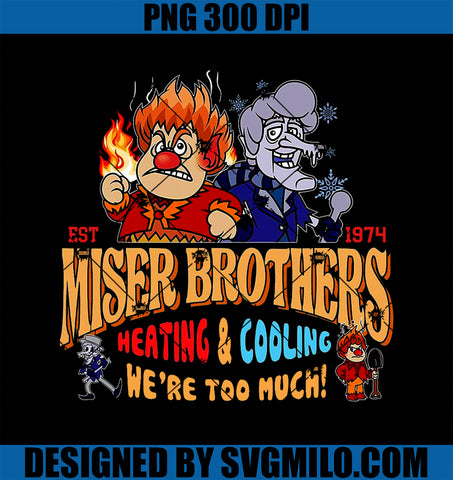 Miser We_re To Much Christmas Family PNG