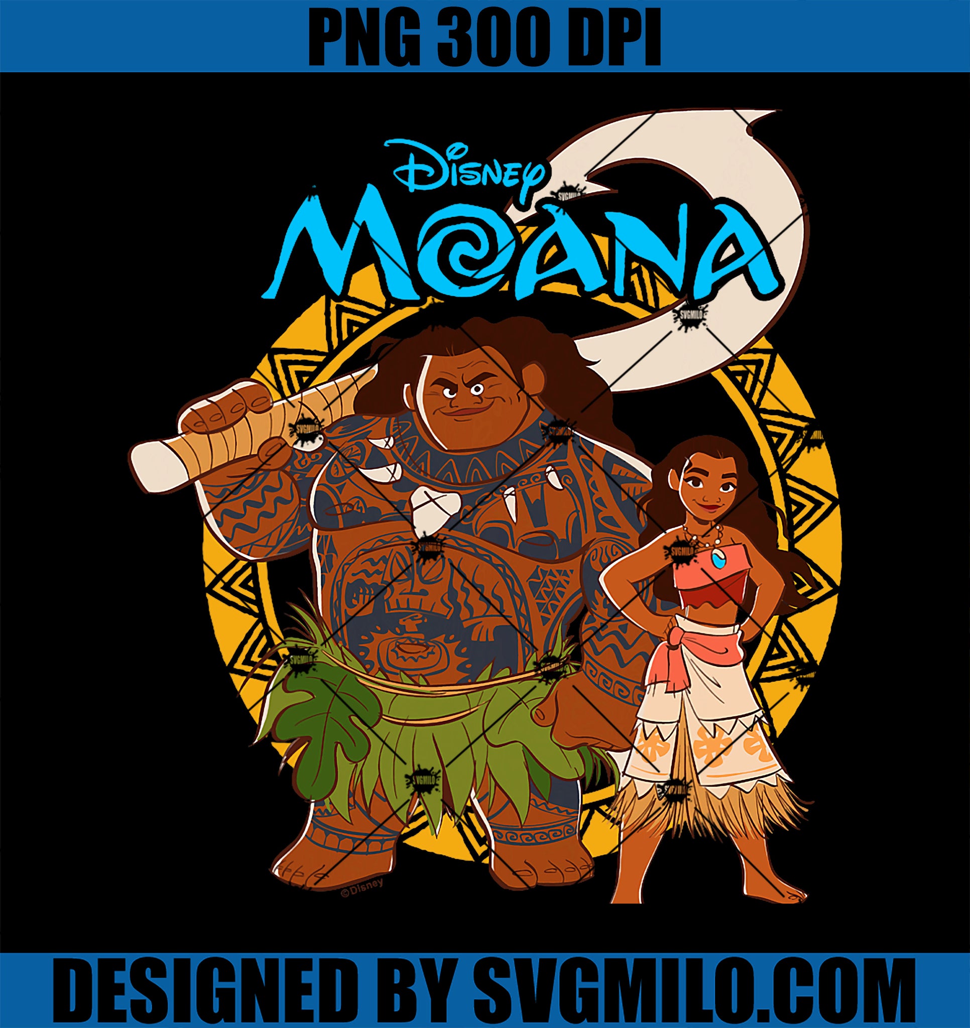 Moana Movie PNG