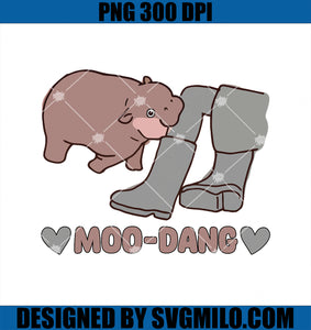 Moo-Dang PNG, Moo Deng Bouncy Pig in Thai Picture The Cute Baby Hippo PNG