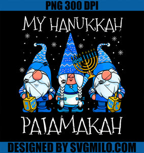 My Hanukkah Pajamakah Funny Chanukah PNG