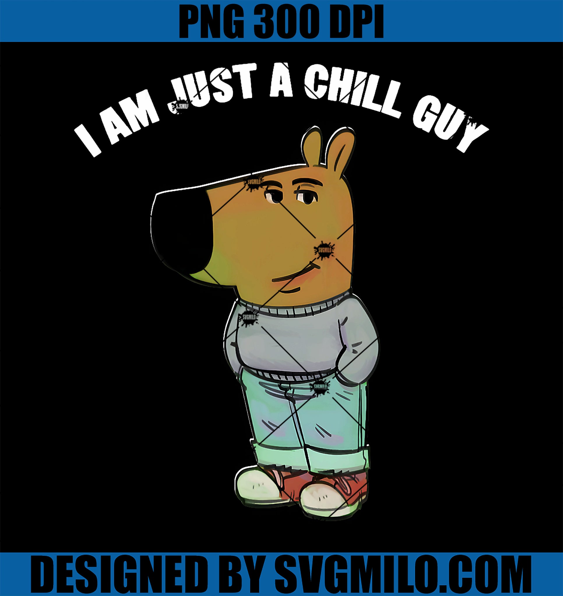 My New Character Is A Chill Guy PNG, I Am Just A Chill Guy Funny PNG