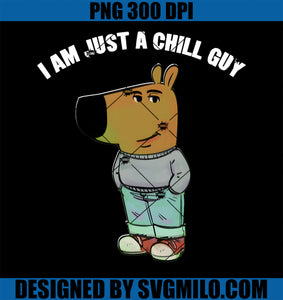 My New Character Is A Chill Guy PNG, I Am Just A Chill Guy Funny PNG