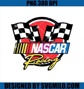 NASCAR Racing Checkered Flags Logo PNG