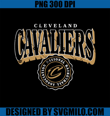 NBA Cleveland Cavaliers Arched Crest PNG