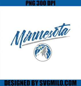 NBA Minnesota Timberwolves Marker Script PNG