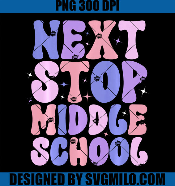 Next Stop Middle School PNG, Elementary School Graduation PNG