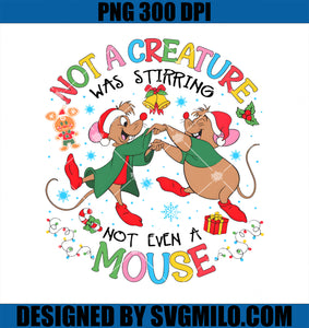 Not A Creature Was Stirring Not Even A Mouse PNG