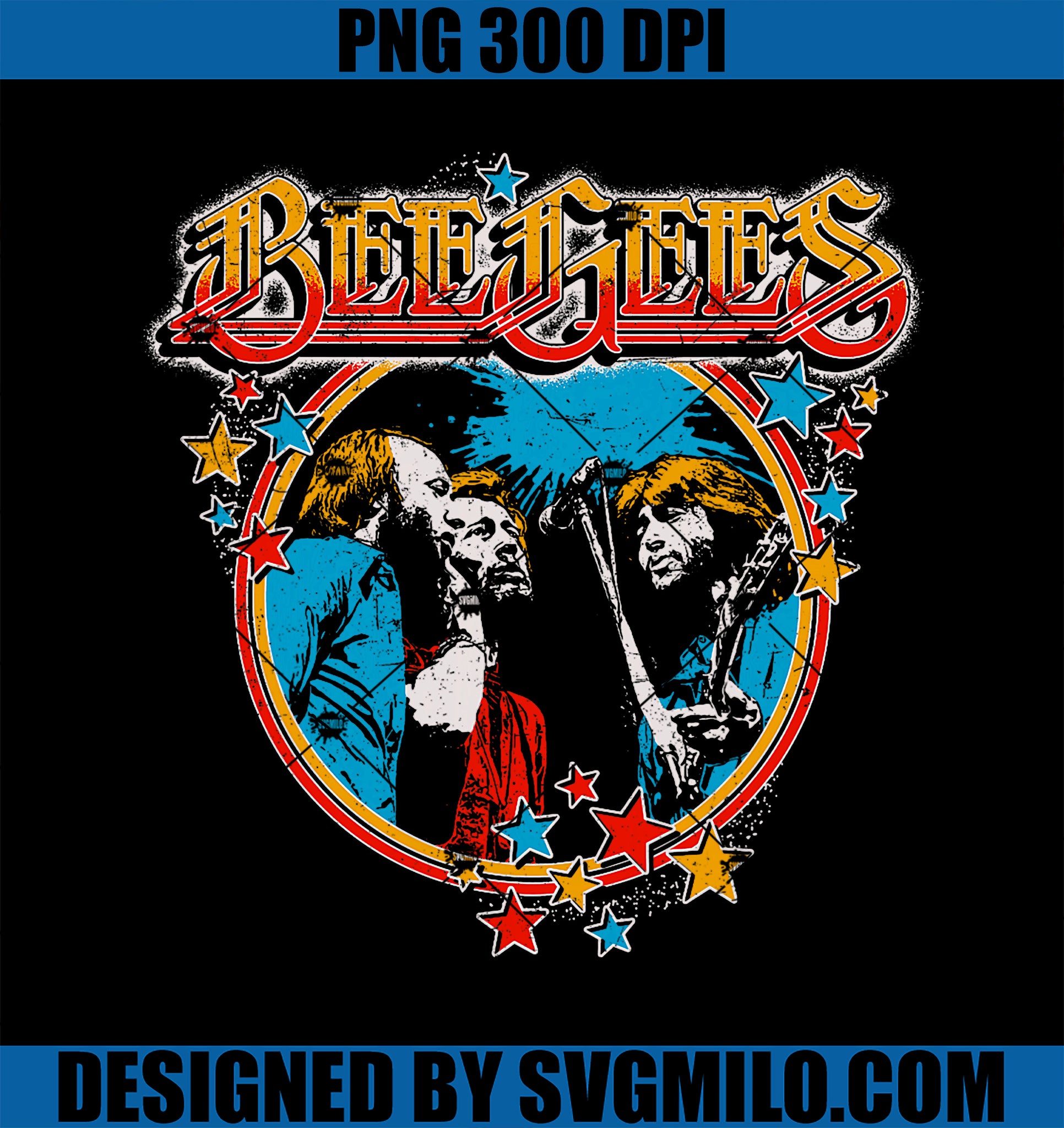 Official PNG, Bee Gees Vintage Stars PNG