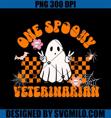 One Spooky Veterinarian PNG, Boo Cute Halloween PNG