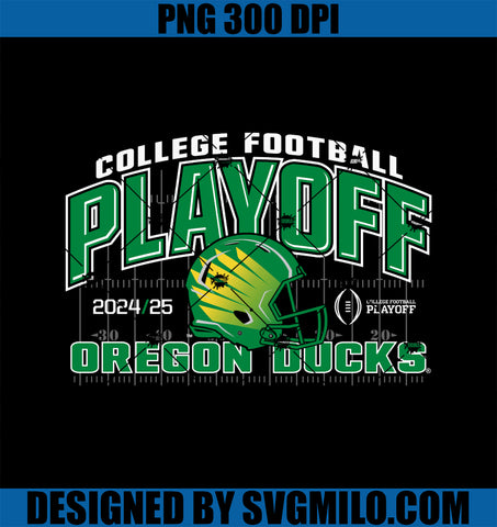 Oregon Ducks College Football Playoff CFP 2024-2025 PNG