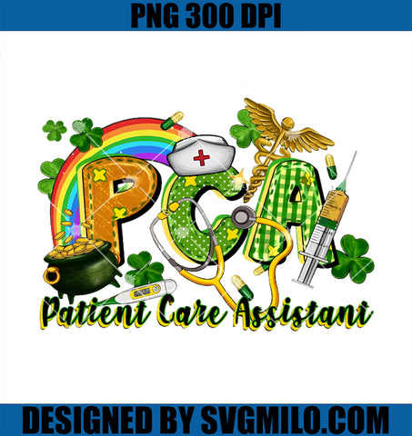 PCA Patient Care Assistant PNG, St Patricks Day Nursing Life PNG