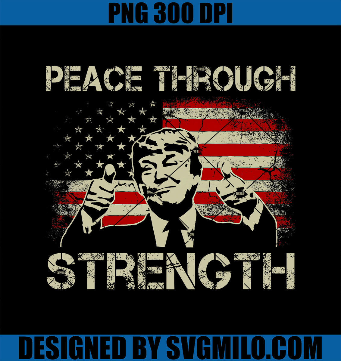 PeaceThroughStrengthPNG_TrumpOperationMidnightHammerPNGcopy_1200x1200 ...