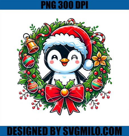 Penguin Santa Hat Christmas Xmas PNG