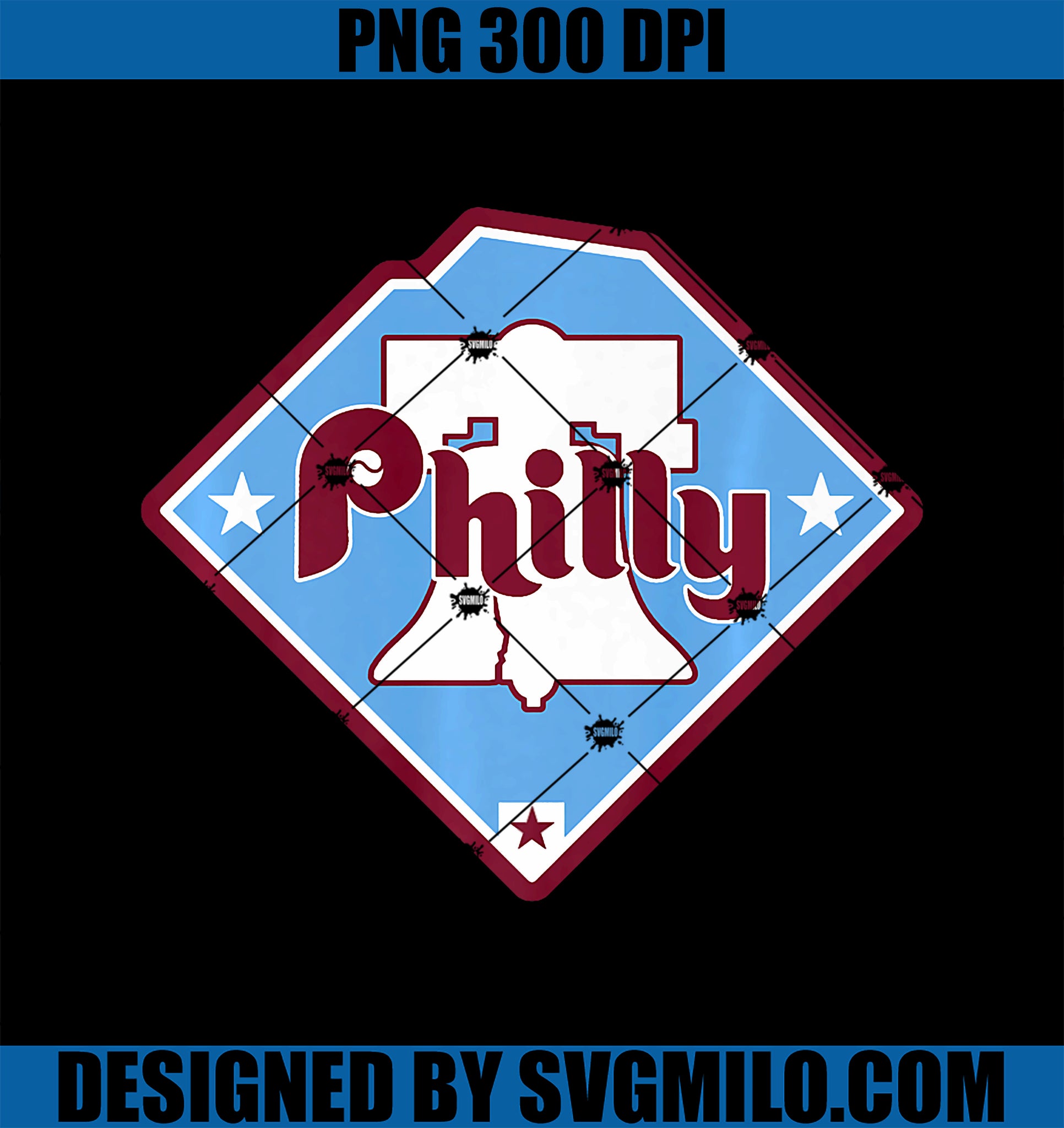 Philly Baseball Diamond Premium PNG