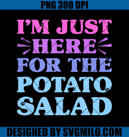 Potato Salad I Love Potato Salad Funny Food Lover PNG