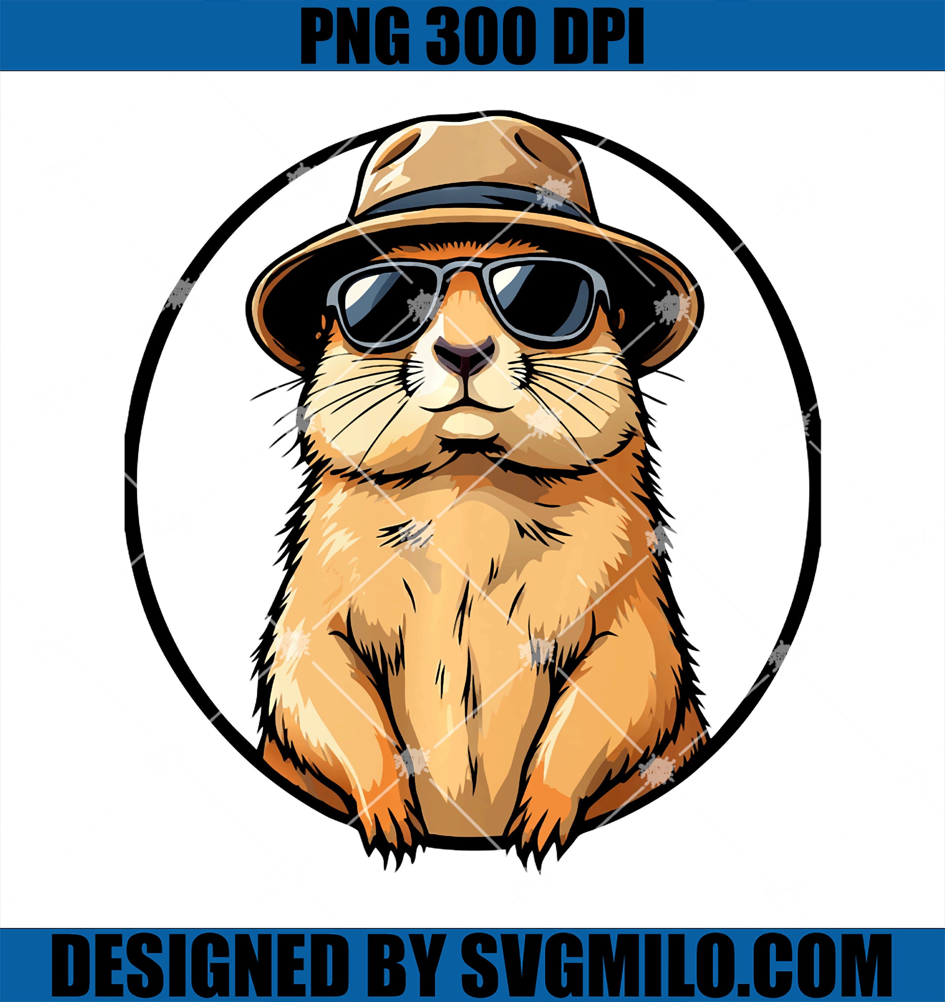 Prairie Dog Wearing Sunglasses PNG, Animal Wildlife Prairie Dog PNG