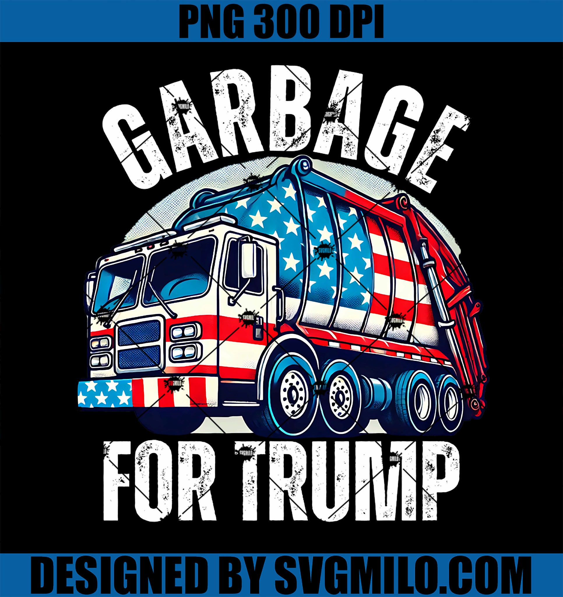 Proud Trump Garbage Supporter PNG, Garbage For Trump Garbage PNG