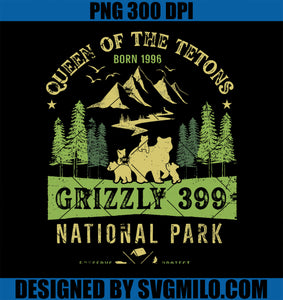 Queen Of The Tetons Grizzly 399 National Park PNG