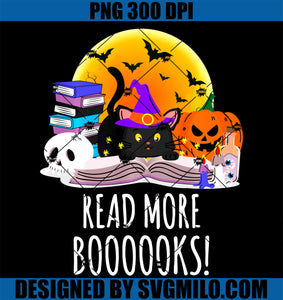 Read More Boooooks PNG, Funny Ghost Halloween PNG