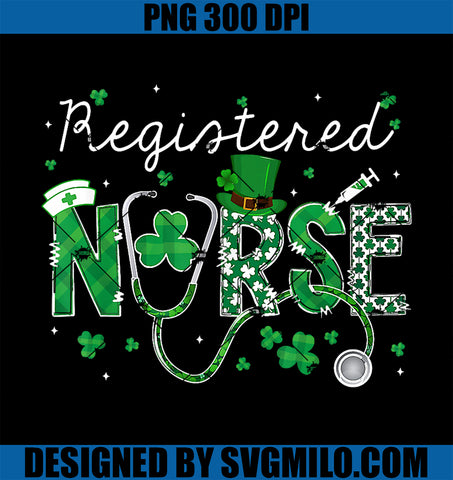 Registered Nurse PNG, St Patricks Day Stethoscope Shamrock PNG
