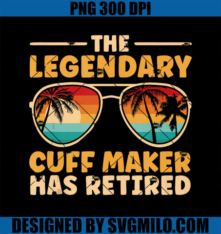 Retired Cuff Maker Retirement PNG