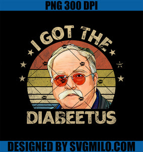 Retro I Got The Diabeetus Funny Diabetes Type 1 2 Awareness PNG