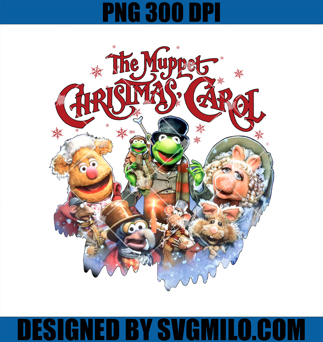RetroTheMuppetChristmasCarolGroupShotPNG ...