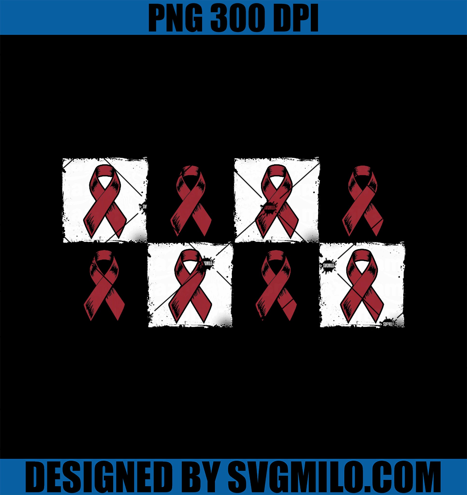 Ribbon- Multiple Myeloma PNG, Cancer Awareness Supporter PNG