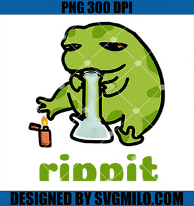 Rippit Stoner Frog  Weed, Marijuana Smoker, Cannabis 420 PNG