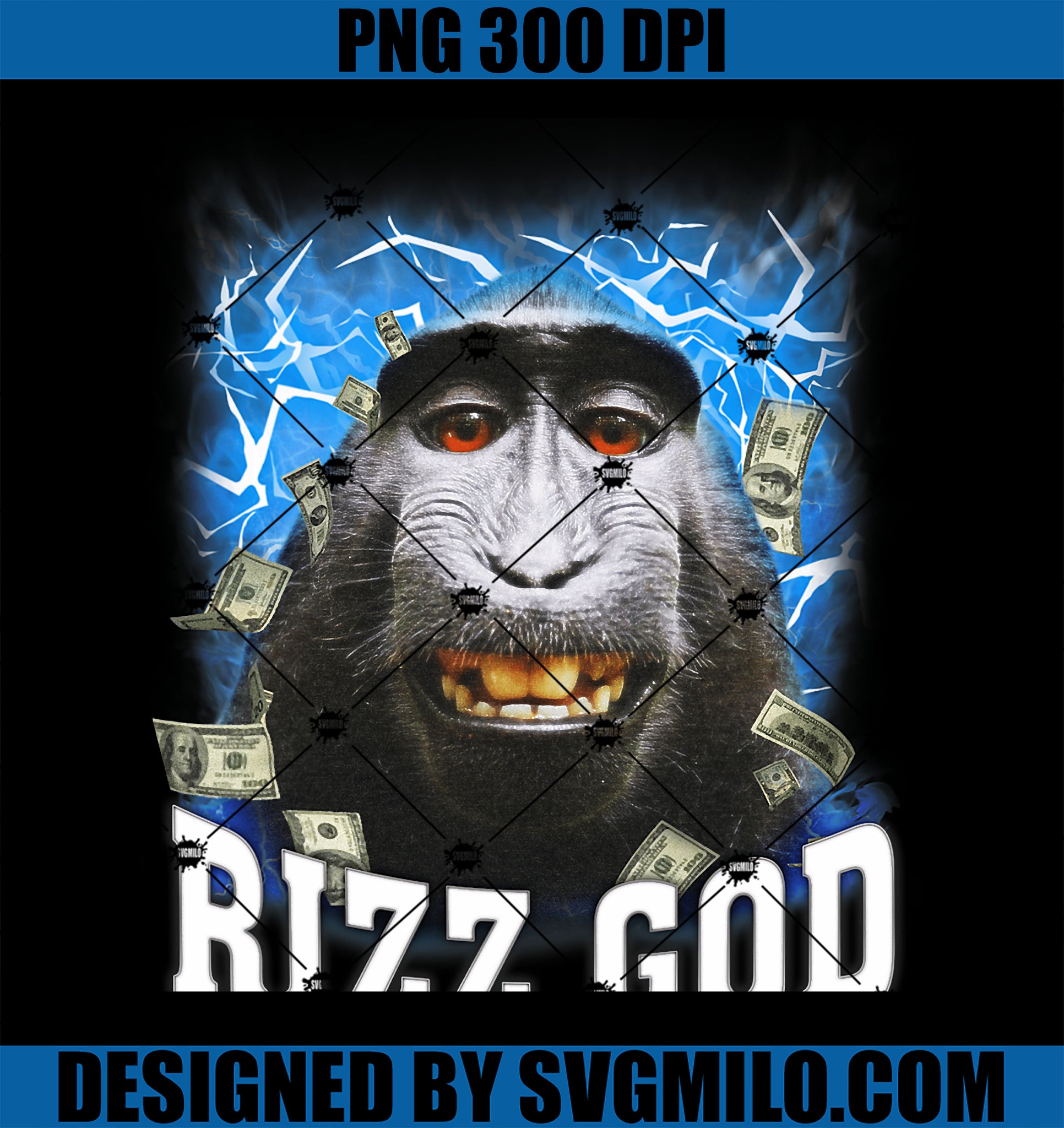 Rizz God PNG, Funny Rizz Rizzler Trending Meme Funny Rizz PNG