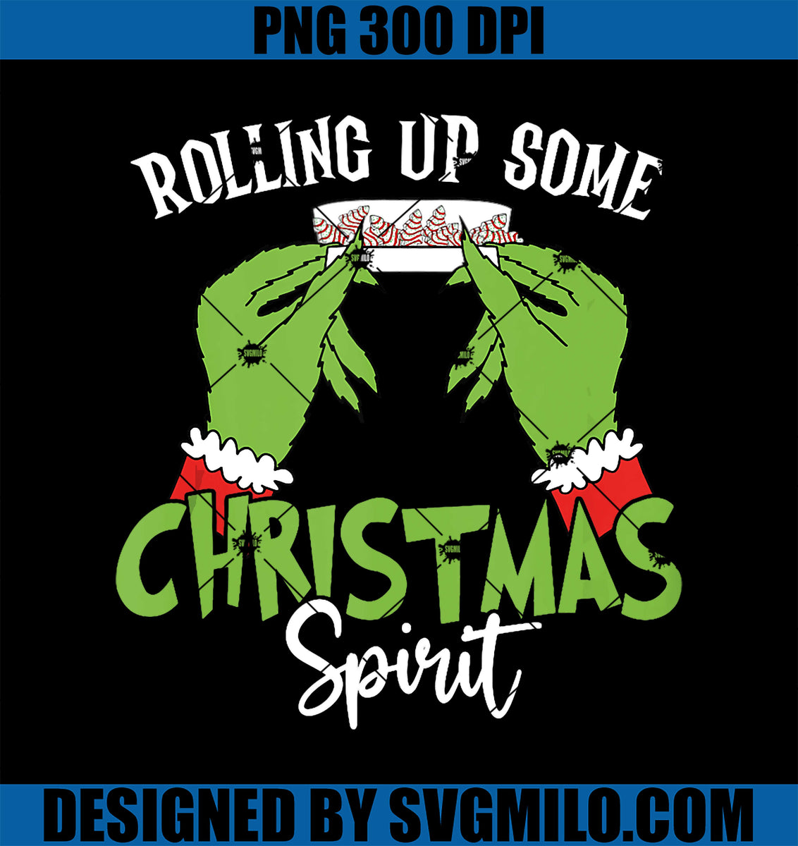 Rolling-Up-Some-Christmas-Spirit-PNG_-Christmas-Tree-Cakes-Snack-PNG