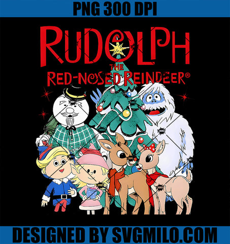 Rudolph The Red Nosed Reindeer Christmas PNG