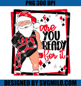 Santa Are You Ready For It Funny Taylor Christmas PNG