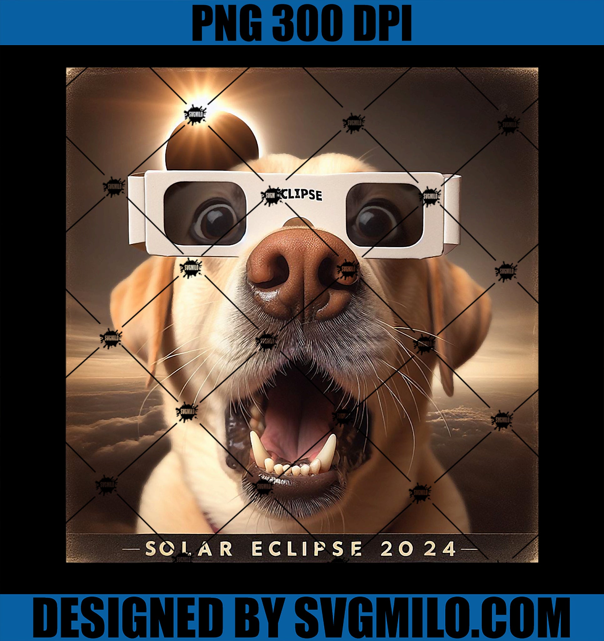 Selfie Labrador Retriever PNG, Dog Solar Eclipse PNG