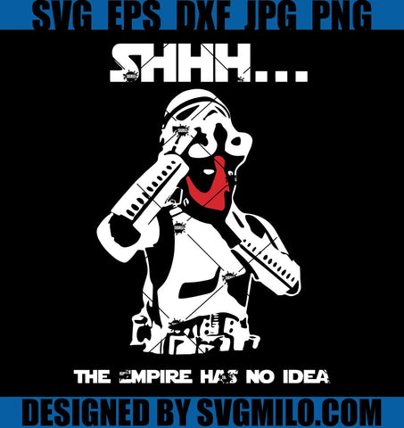 Shhh The Empire Deadpool SVG
