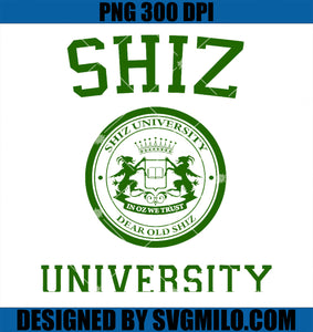 Shiz University Alumni Apparel PNG, Shiz Wicked PNG