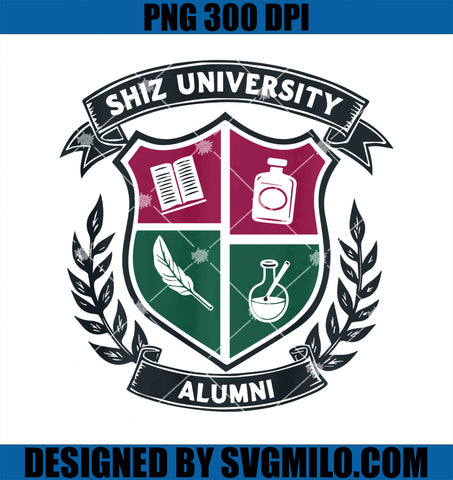 Shiz University Alumni Apparel PNG